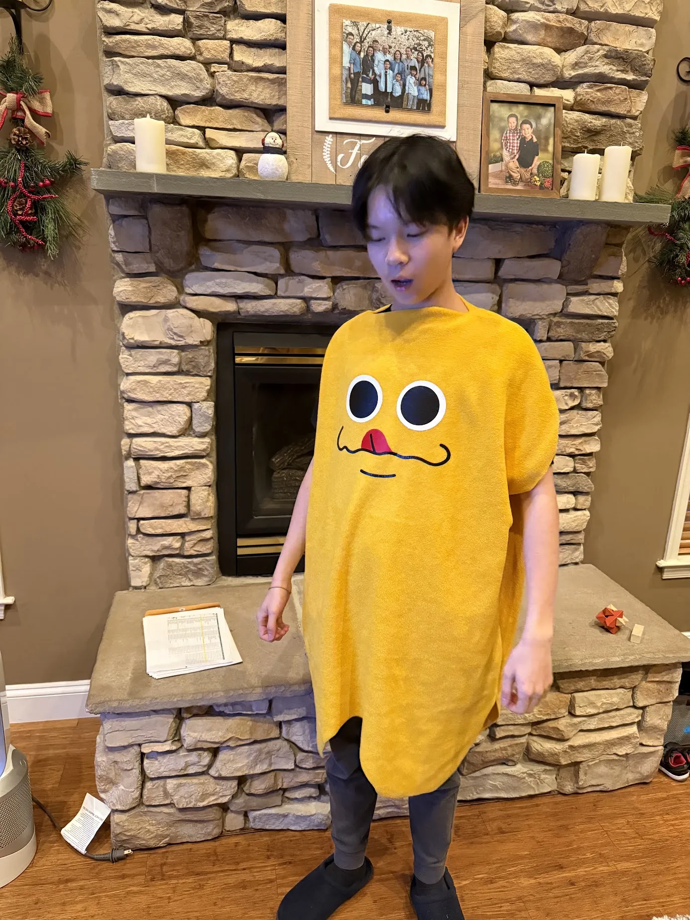 Team Ingenuity's mascot worn by Johnathan